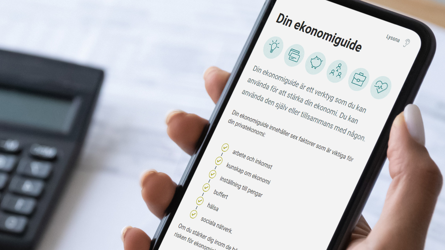 Nu lanserar vi Din ekonomiguide