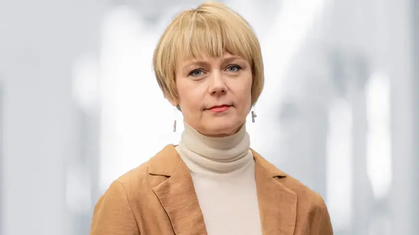 Marie Olausson, direktör verksamhetsstödsavdelningen, porträtt